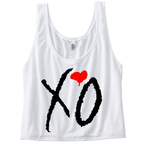 XO The Weeknd Clothing. xo tank. xo shirt. xo tee. workout