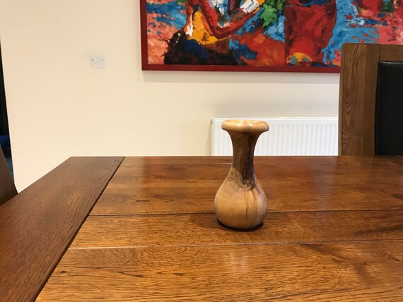 Small Bud Vase (Black Emblem)