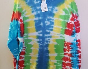Tie Dye Shirt, Long Sleeve, Large (101-1281)