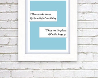 The Head And The Heart Lyrics - Down In The Valley Lyrics
