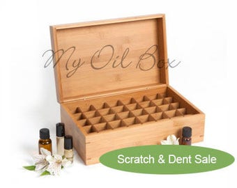 Essential Oil Storage Box — Free Engraving — SCRATCH & DENT SALE
