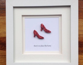 Wizard of Oz - Ruby Slippers Quote Picture
