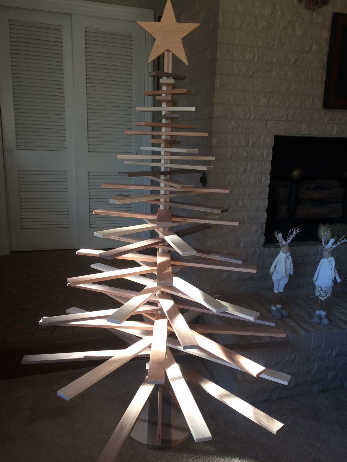 wooden christmas tree large custom with moveable rotating wooden christmas tree large custom with moveable rotating