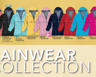 Monogrammed Charles River Rain Jackets
