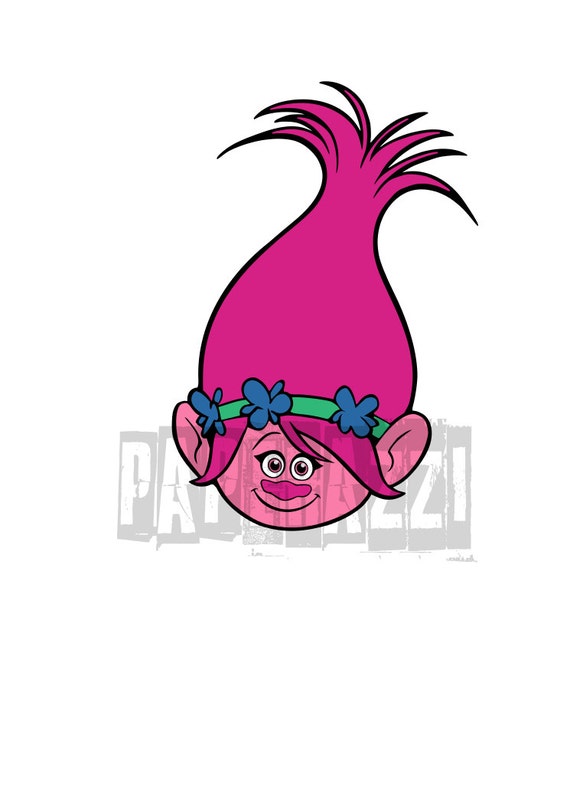 Trolls Poppy SVG Electronic cutting files for Cricut Design