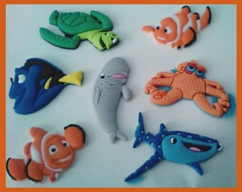 Pediatric Nurse SEVEN Nemo 12mm Snap Charms for ID Badge,Stethoscope ID, Bracelets, Necklace Noosa Style 12mm Teachers Nurses Veterinarian