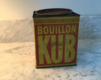 Vintage French Canister - excellent condition