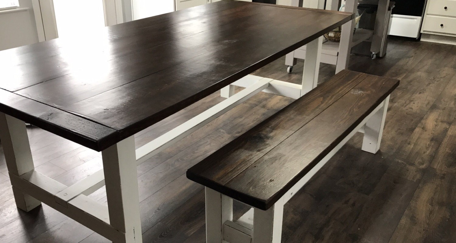 Farmhouse Kitchen Table BENCH