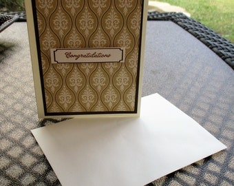 Congratulations, Greeting cards, Handmade cards, Blank Congratulations