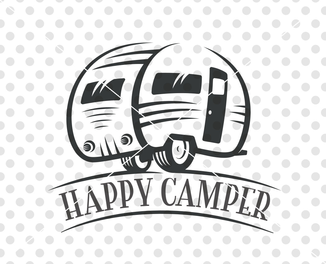 98 Happy Camper Camping Svg Free SVG PNG EPS DXF File