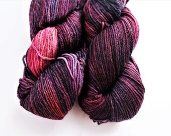 Malabrigo Superwash Merino Knitting Yarn, Sport weight, Arroyo Hand-Dyed Yarn