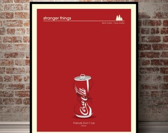 Stranger Things Poster - Stranger Things Art - Stranger Things Movie Poster - Minimalist Movie Poster - Stranger Things - Eleven Stranger