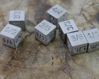 MTG Token Dice, Magic The Gathering, Trading Card Games, Game Counters, Tokens, Metal Game Pieces