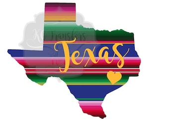 Texas Serape Ready to Press Transfer