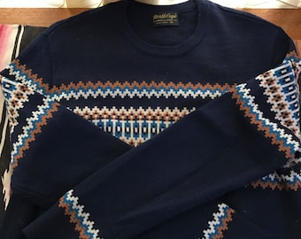 Vintage North Cape wool sweater by Knut knut