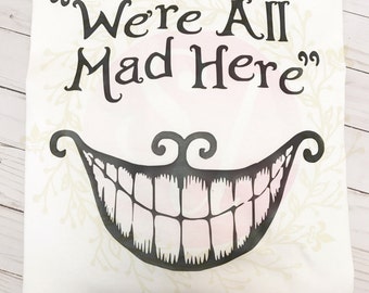 Alice In Wonderland Mad Hatter shirt