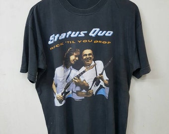 vintage status quo t shirt