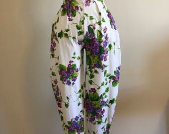 Vintage Betsey Johnson High Waisted Cotton Lycra Jodhpur Punk Label Pants