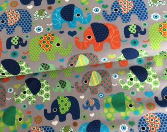0,5M grey Jersey * elephant * by little Darling