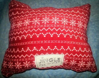 Jingle All The Way Christmas Pillow