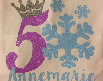 Frozen Birthday Shirt