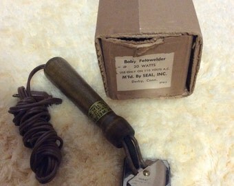 Antique 1939 Baby Fotowelder Made By Seal
