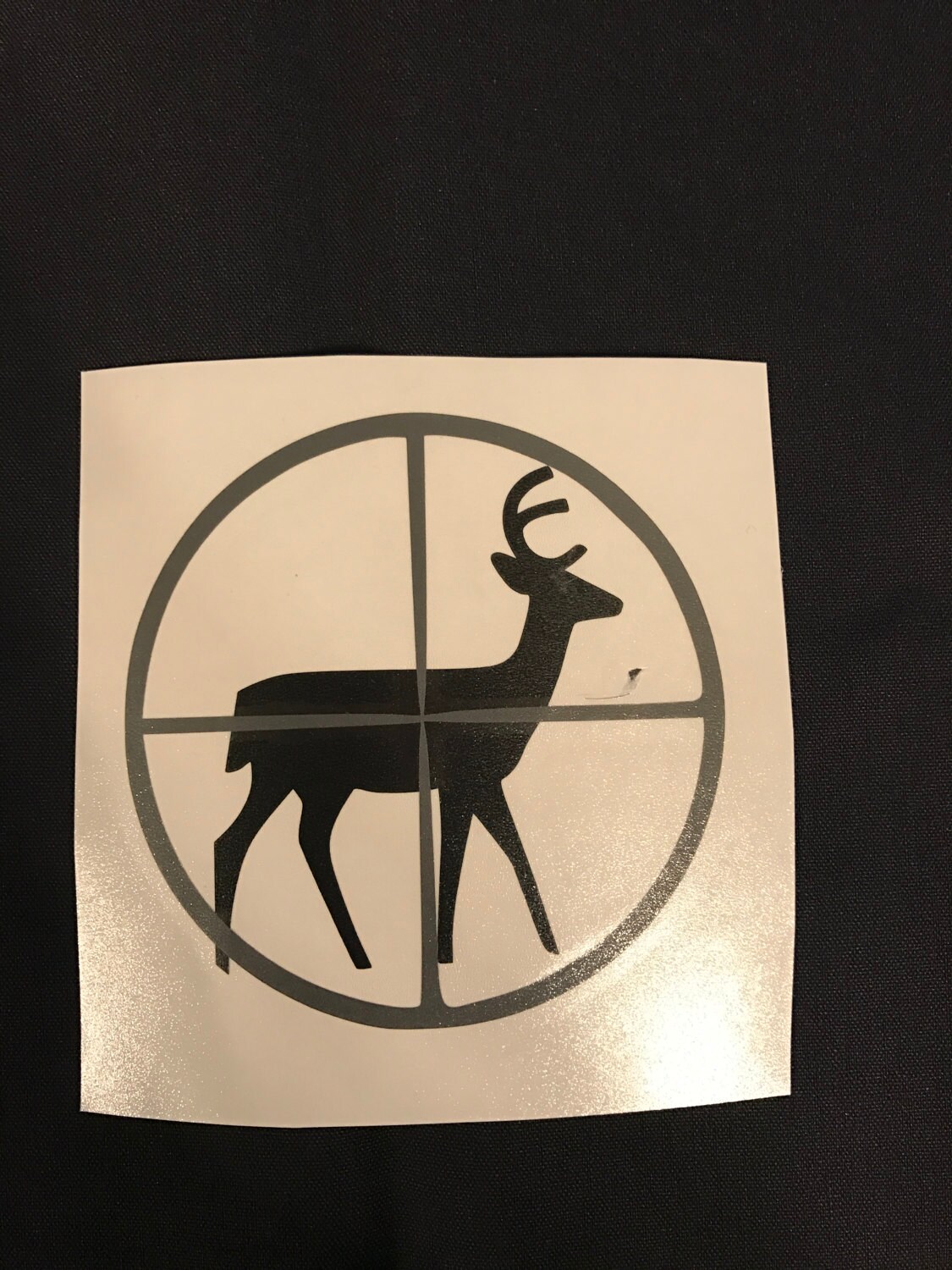 deer crosshairs transparent background