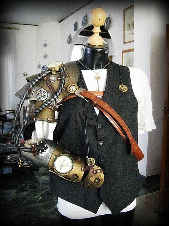 Steampunk armor arm typeB by ProgettoSteam steampunk buy now online