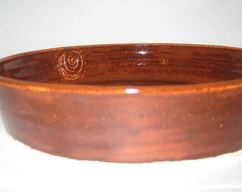Hand Thrown Pottery Casserole