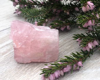 Rough Rose Quartz Crystal