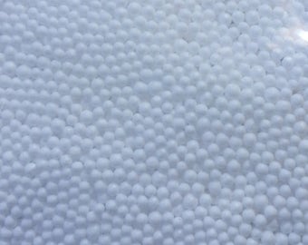 Small Bag of Foam Balls Beads For Slime Floam Polystyrene Micro Beads
