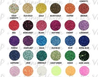 SISER®/Glitter Heat Transfer Vinyl (Iron-On)/Heat Press/HTV Glitter Vinyl/Shirt Vinyl/Appliqué/Glitter Vinyl