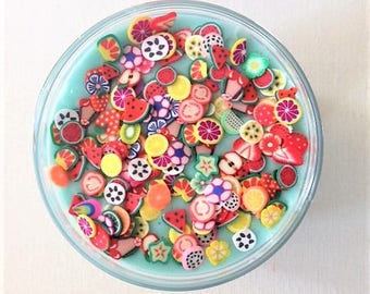 Borax free, Fruit slime, Fruity slime, tutti fruity slime, aqua slime, tutti fruiti slime, slime, kid friendly slime, no borax