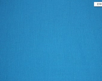 Teal Solid Cotton Fabric 100% Cotton Fabric Quilting sewing crafts low price Cotton fabric by the yard free shipping available - SHIPS FAST