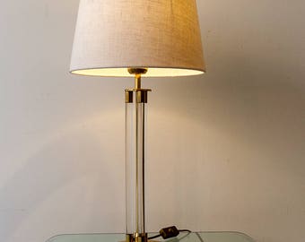 Great Hollywood regency table lamp, 70s