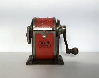 Vintage Dexter Desk Mount Pencil Sharpener