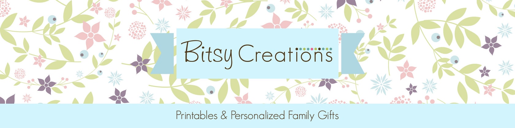 Printables and Personalized Children's Gifts by BitsyCreations