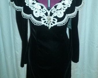 Vintage Scott McClintock 80s Dress NWT Size 8