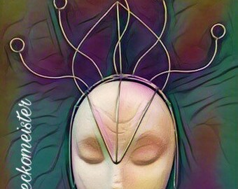 Samba Medusa Headdress Wire Frame Design - Custom Made / New