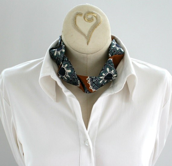 Necktie Choker Womens Tie Statement by OgsploshAccessories