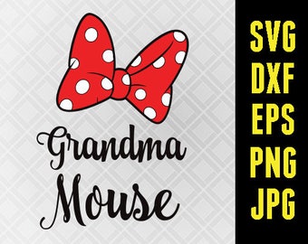 Download Minnie mouse grandma | Etsy
