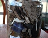 Mixed lot of vintage ceramic and glass pieces for mosaic and assemblage DESTASH