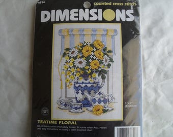 Counted Cross Stitch Embroidery Dimensions Kit New