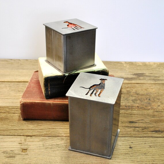 Items similar to Industrial Steel Box Greyhound Whippet Galgo