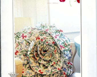 Sale! Rosette Pillow pattern (119RP) - Amoretti by Me