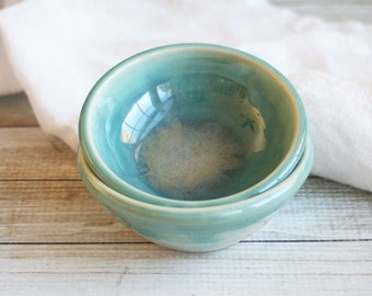 Prep Bowls Set of Three Small Rustic Bowls by AndoverPottery