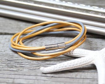 Leather bracelet, leather cord bracelet, boho style leather cuff, bracelet, fashion accessories, stacking bracelets