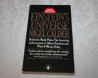 Vintage Paperback Book Einstein's Univese by Nigel Calder 1980