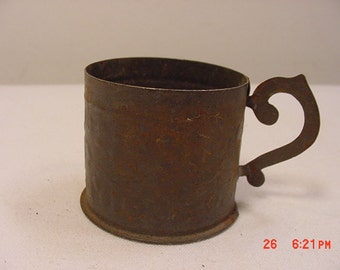 Vintage Child's Or Toy Tin Cup 17 - 231