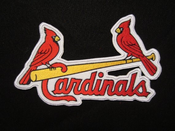 Embroidered St. Louis Cardinals Iron On Patch St. Louis